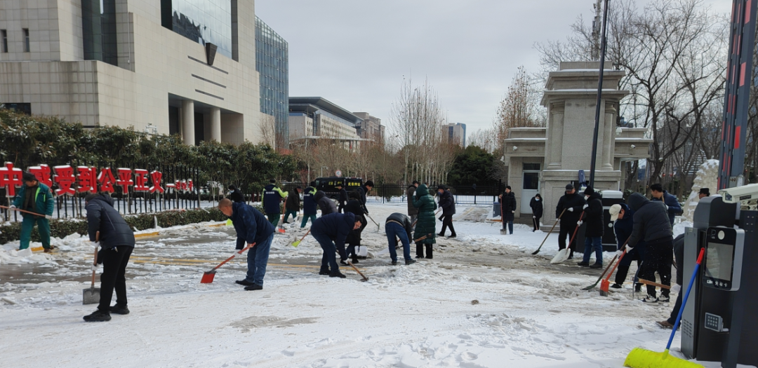风雪中的坚守，欧宝(中国)服务以雪为令、全力除雪护航
